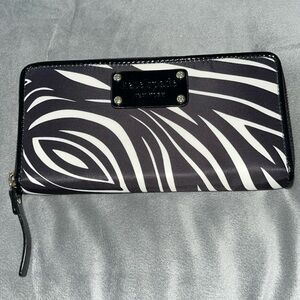 NWT Kate Spade Animal Print Zippy Wallet